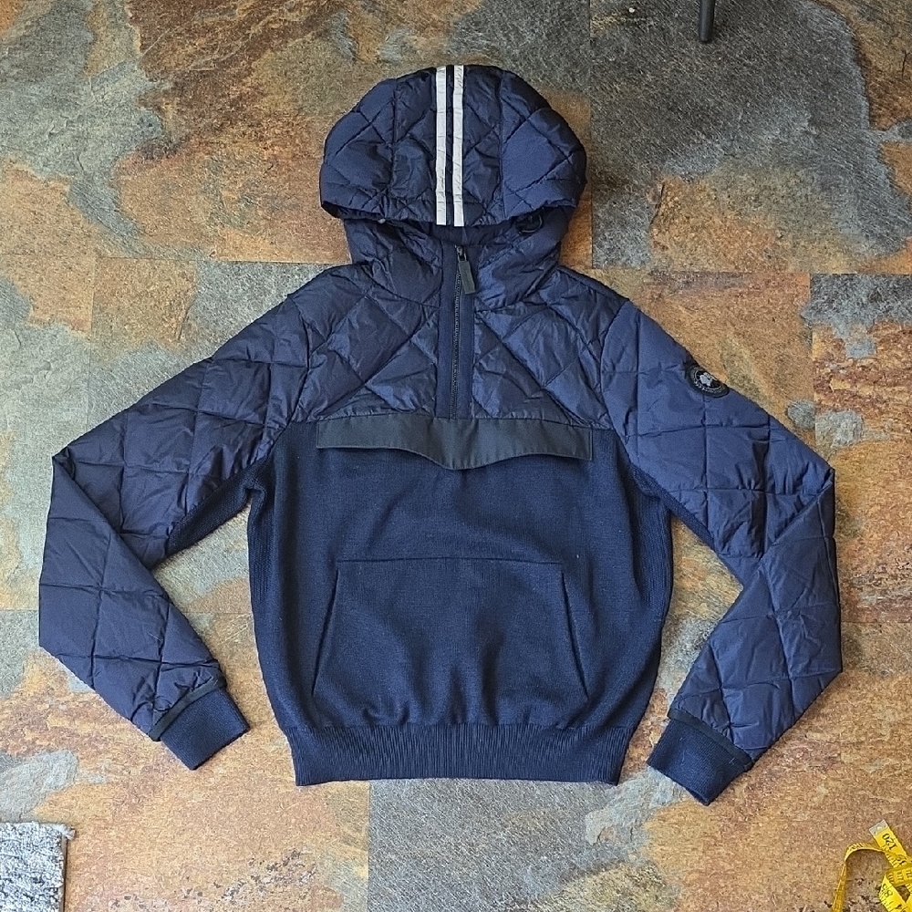 Canada Goose Womens Hybridge Knit Anorak S